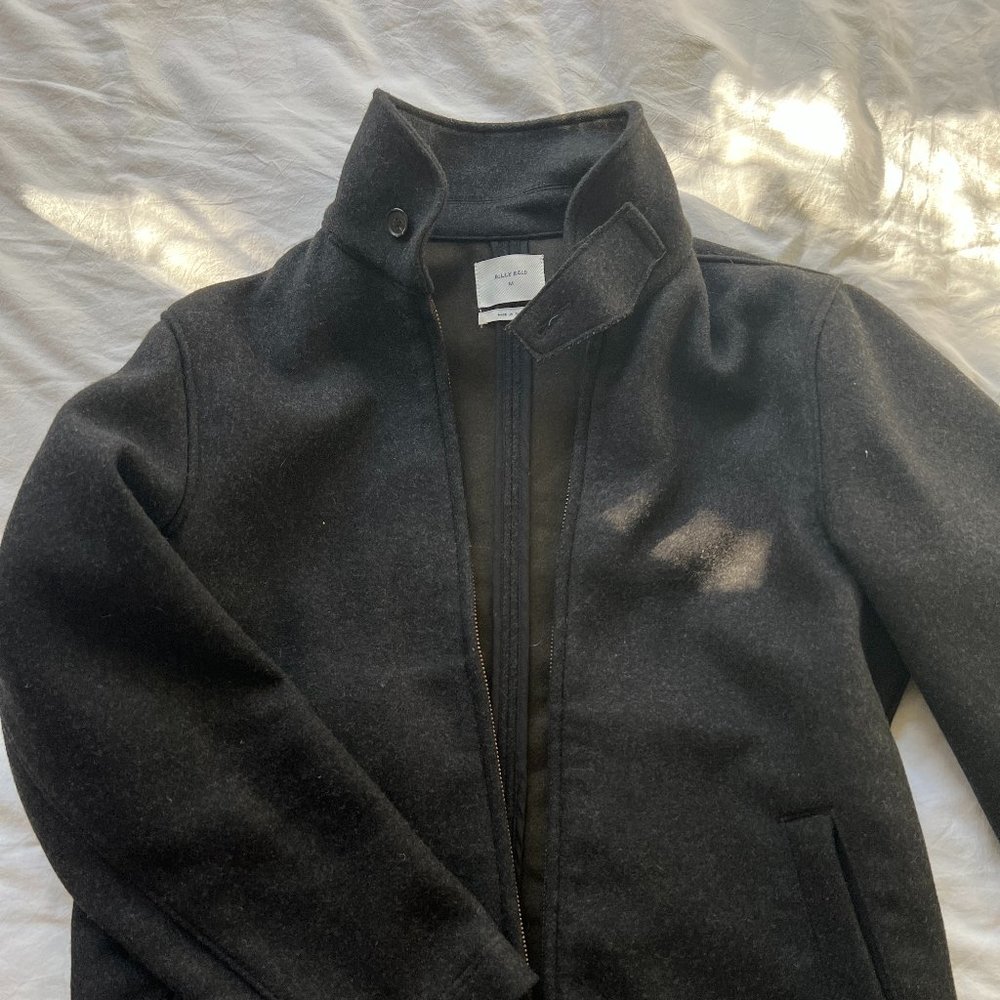 Billy Reid Bomber Wool Bomber Style Coat